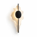 Abstract Sculptural Wall Sconce With Integrated Led