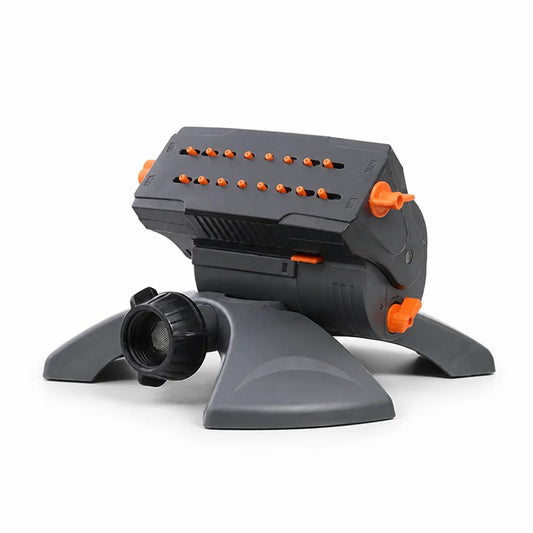 Adjustable Spray Width Oscillating Sprinkler with Quick-Connect Fitting (16-Nozzle)