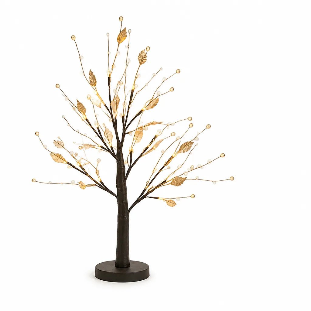 Battery-Powered LED Tabletop Tree With Bendable Branches (AA)