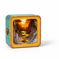 Buildable Layered Scenic Interior Tabletop Night Light