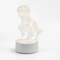 Color-Changing LED USB-Powered Dinosaur Night Light (3D Illusion)