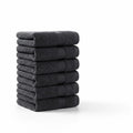 Elongated Woven Cotton Hand Towels (Set of 6)