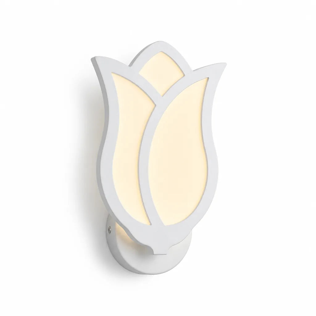 Floral Petal Integrated LED Wall Sconce