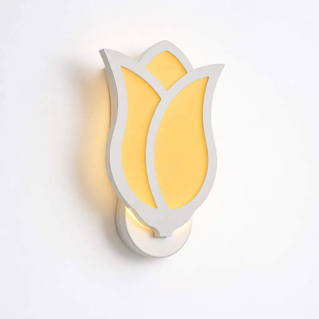 Floral Petal Integrated LED Wall Sconce