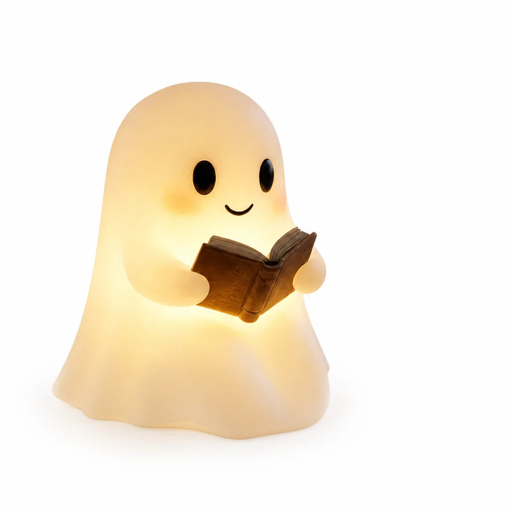 Ghost-Shaped Bedside Night Light Table Lamp (USB or Battery Powered)