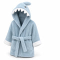Hooded Animal Design Baby Bathrobe (100% Cotton)