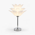 Lotus-Inspired Petal Shade With Soft LED Table Lamp