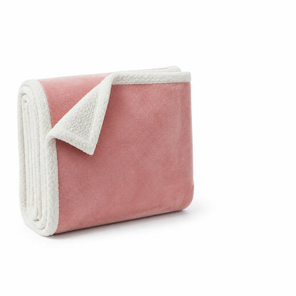 Reversible Smooth And Textured Winter Blanket (Machine Washable)