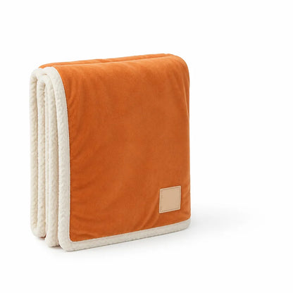 Reversible Smooth And Textured Winter Blanket (Machine Washable)
