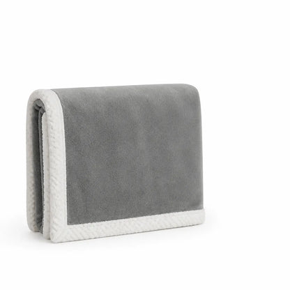 Reversible Smooth And Textured Winter Blanket (Machine Washable)
